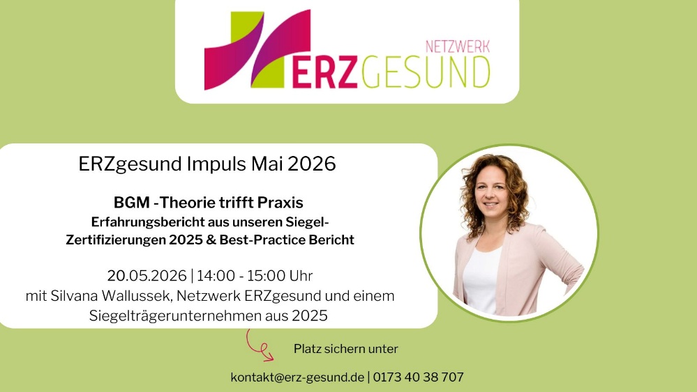 ERZgesund Impuls – Mai 2026